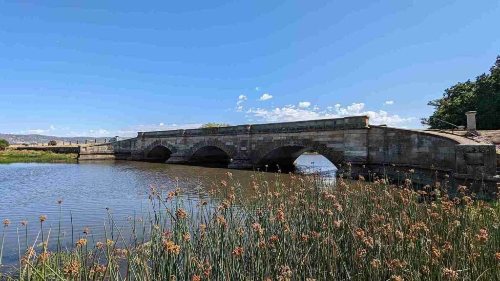 side view of the Ross Bridge  